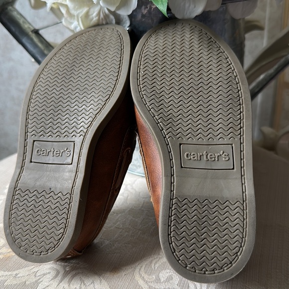 CARTERS YOUNG BOYS LEATHER LOAFERS SIZE 10 - Picture 9 of 11